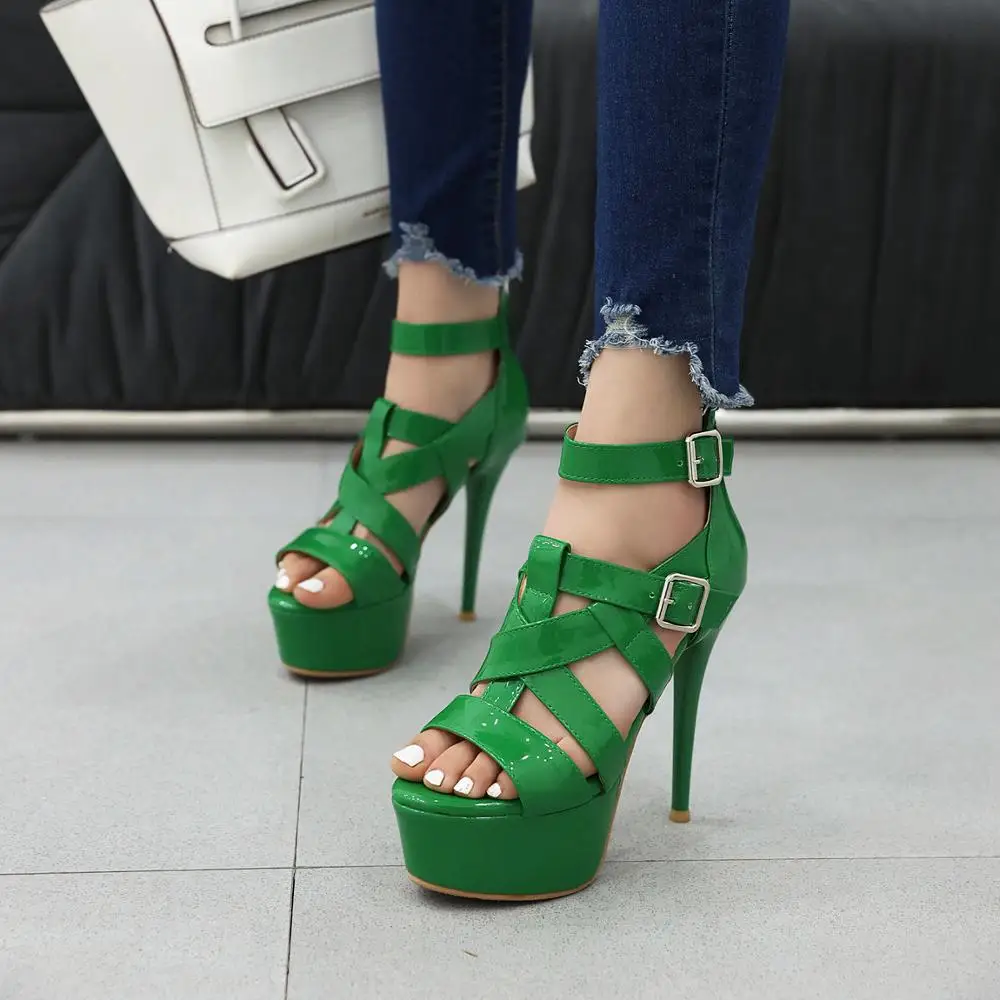 Оригинальные новые стильные сандалии с перекрестной шнуровкой женские