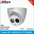 Камера видеонаблюдения Dahua IPC-HDW5631C, металлический корпус, 6 МП, встроенный микрофон, POE IR 50 м, IP67 IK10, на базе IPC-HDW4631C-A