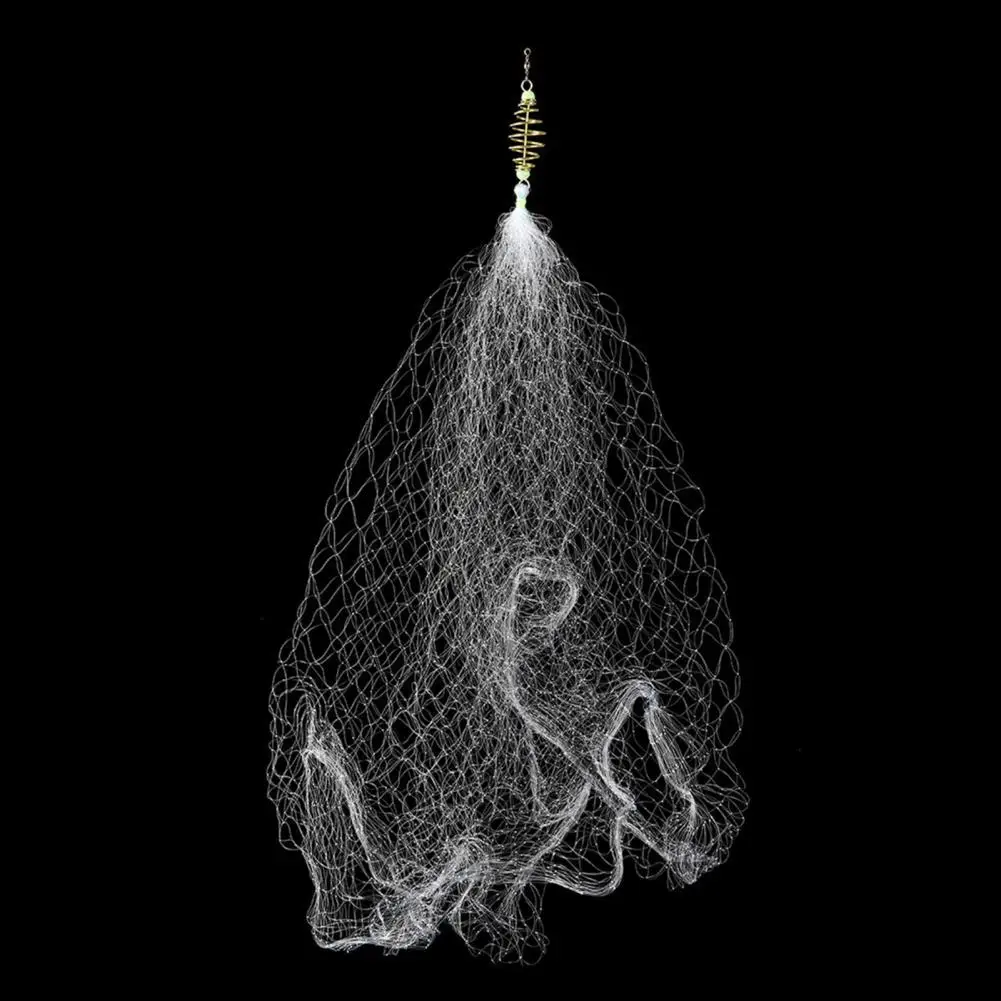 

10Pcs/Set High Quality Trap Bead Spring Shoal Fishnet Accessories Nylon Trolling Net Excellent Elasticity for Water Area