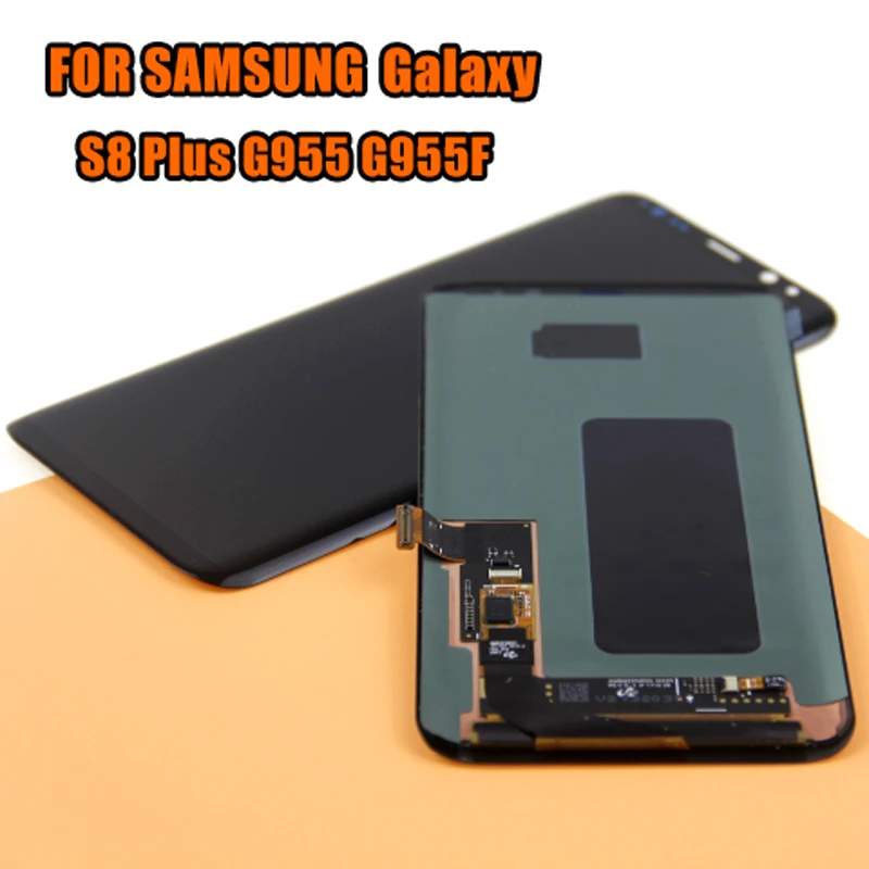 ЖК-дисплей для Samsung Galaxy S8 plus G950 G950F G955fd G955F G955 с эффектом затемнения сенсорный экран