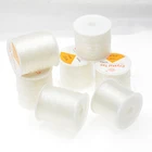 1 рулон, прозрачный эластичный шнур, 100 м