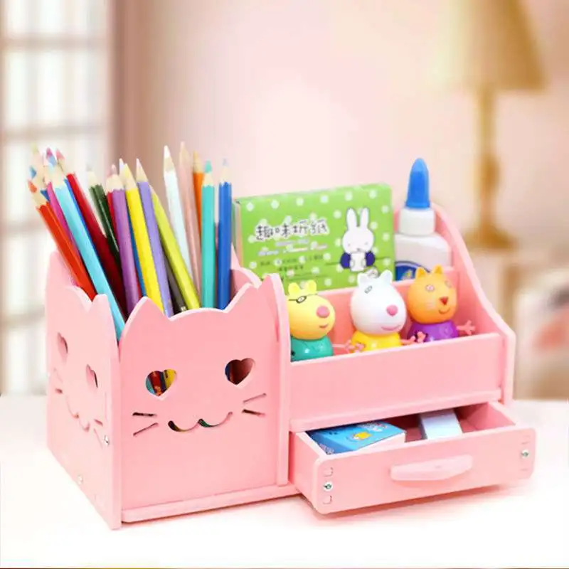 

Stationery Storage Box Cute Creative Simple Desk Pen Pencil Drawer Storage Box Multifunctional Office Stationery Storage Rack