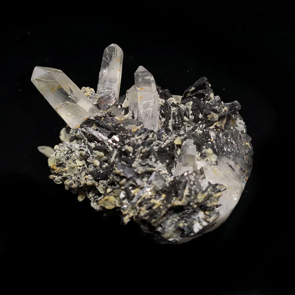 

536 г A5-3sun натуральный камень, кварц, вольфрамовый минеральный кристалл, образец, украшение из провинции яогансиань Хунань, Китай