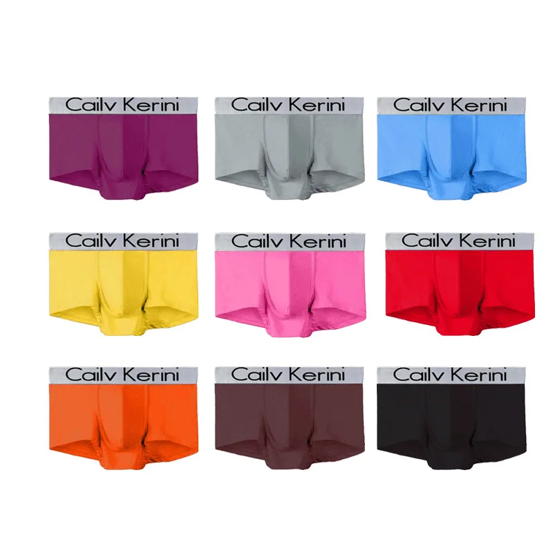 Мужские Модальные высокоэластичные трусы-боксеры Молодежные шорты-боксеры