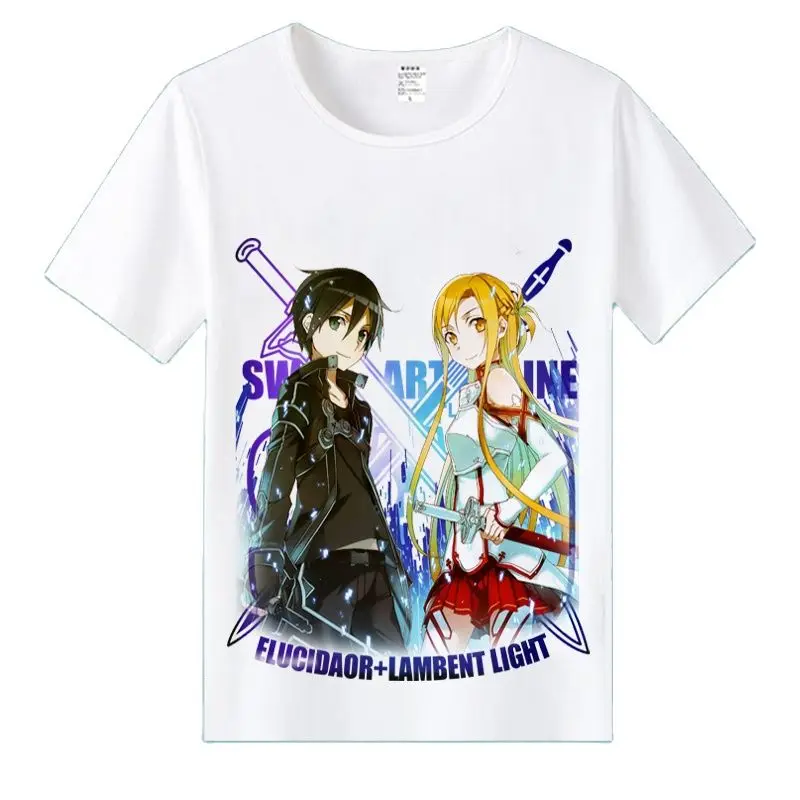 

High-Q Unisex Anime Cos Sword Art Online Casual T-Shirt Tee T Shirt Top