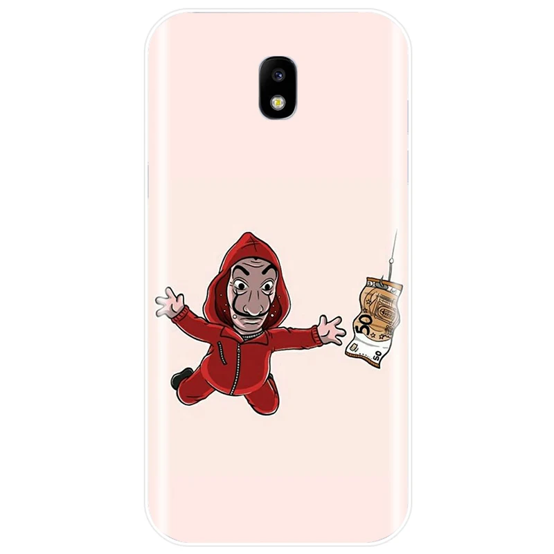 La casa de papel ТВ новоприбывшие крышка ТПУ чехол для телефона для samsung Galaxy J3 J4 J5 J6 J8 J5 J7 J5 J7 - Цвет: T19081102-06.jpg