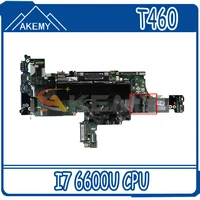 akemy bt462 nm a581 for lenovo thinkpad t460 laptop motherboard fru 01aw344 01hw836 01hw835 cpu i7 6600u 100 test work