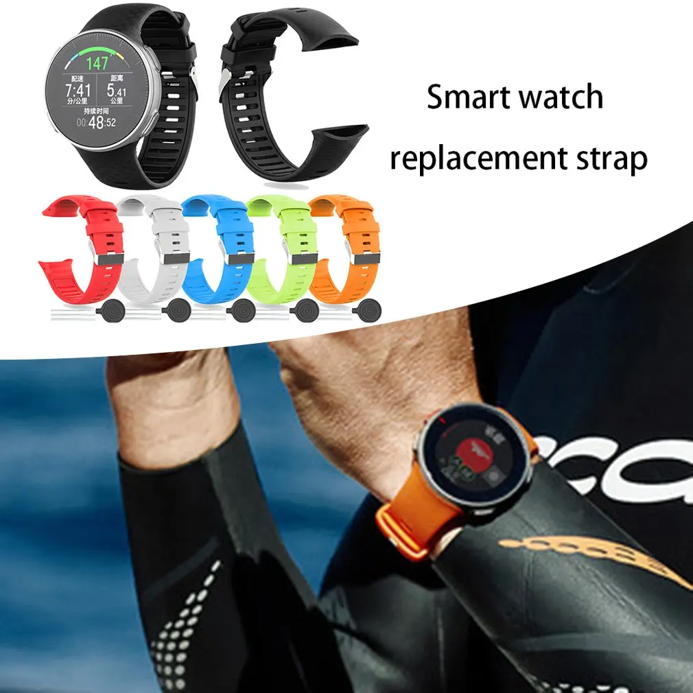 Для Polar Vantage V силиконовые смарт часы ремешок Браслет замена запасные части