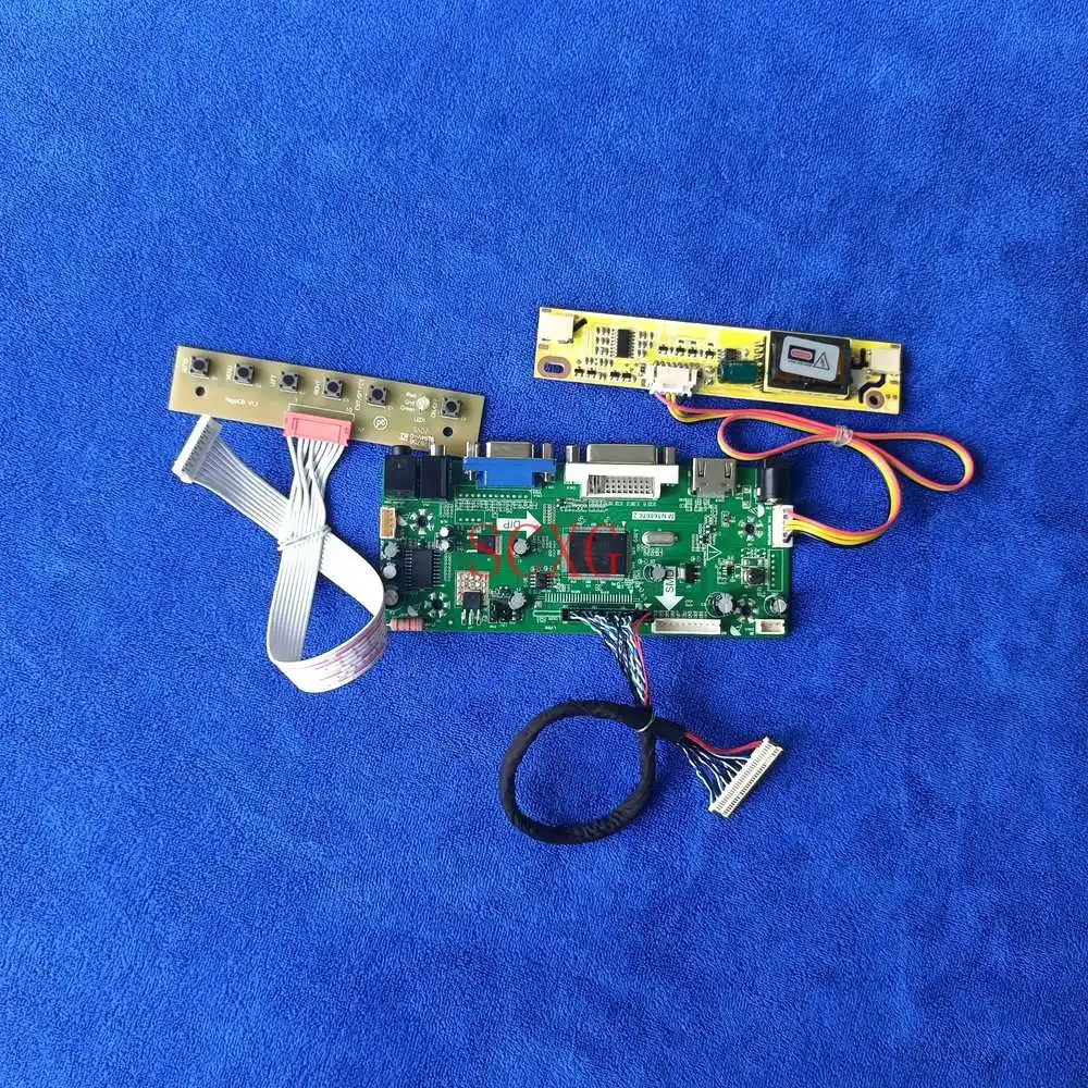 

2CCFL Kit Panel VGA DVI HDMI-compatible Fit LQ170M1LA04/LQ170M1LA3H/LQ170M1LA4B M.NT68676 Controller Board 1920*1200 LVDS 30-Pin