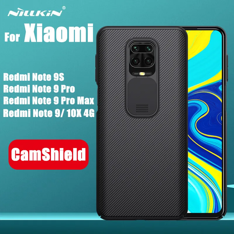 Чехол для Камеры Poco M2 Pro NILLKIN CamShield Классическая накладка на заднюю панель Xiaomi Redmi