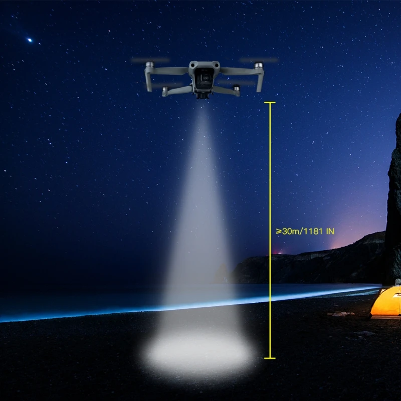 

Bottom Light Condenser for Mavic Air 2 Drone Shine Farther Landing Lamp Lens