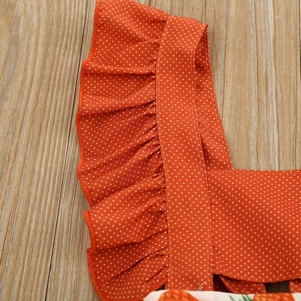 Боди для новорожденных девочек комбинезон с принтом ананаса и оборками без