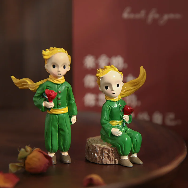The Little Prince Figurine Micro Landscape Diy Home Decor Miniature Fairy Garden Ornament Desktop Decoration Accessories Gift | Дом и сад