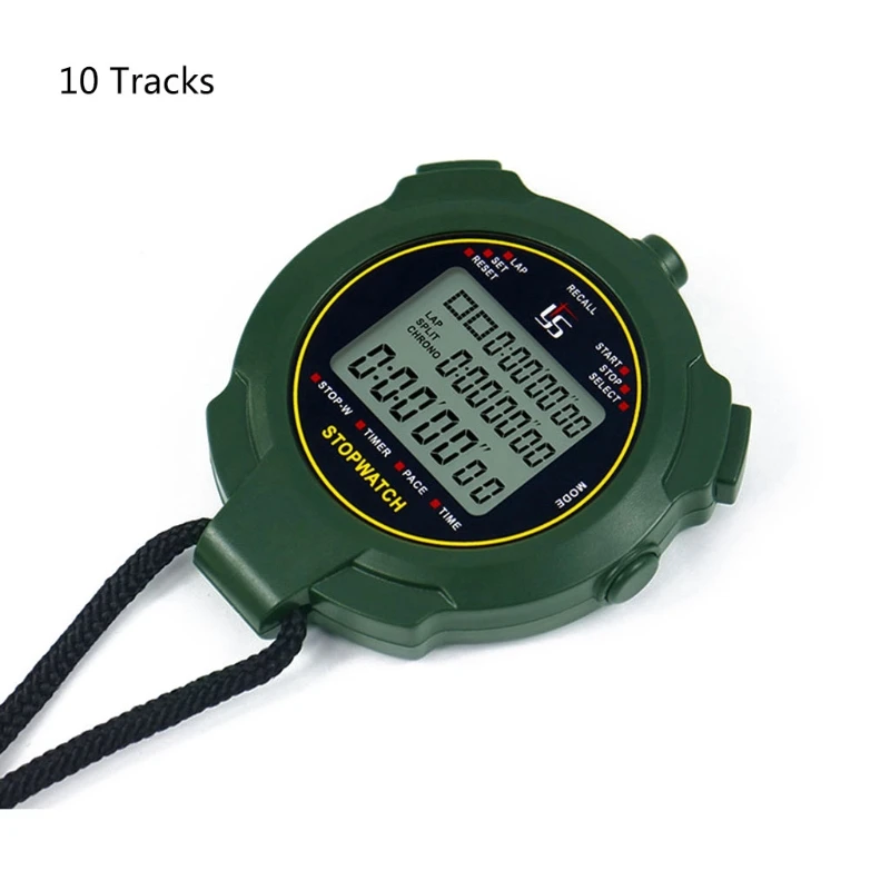 

Professional Timer Stopwatch Digital Sports Stopwatch with Countdown Timer 0.001 Second Timing Running Training M4YD