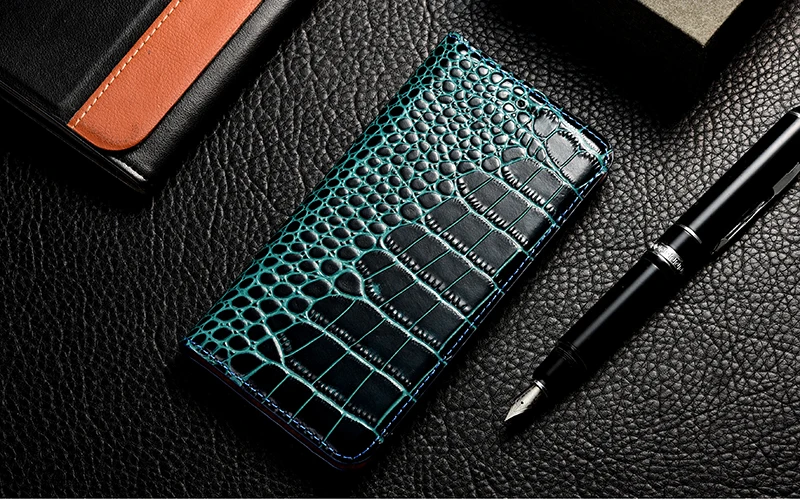 Роскошный чехол-книжка из натуральной крокодиловой кожи для Wiko U Feel Upulse Harry 2 Freddy Rainbow Kenny Prime Lite Go