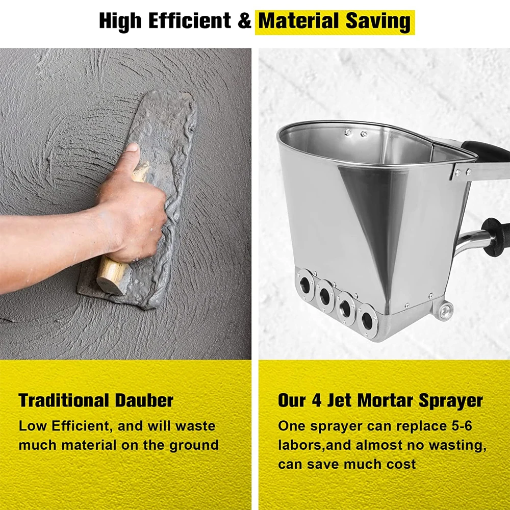 Быстрая доставка распылитель раствора настенный раствор строительный ковш