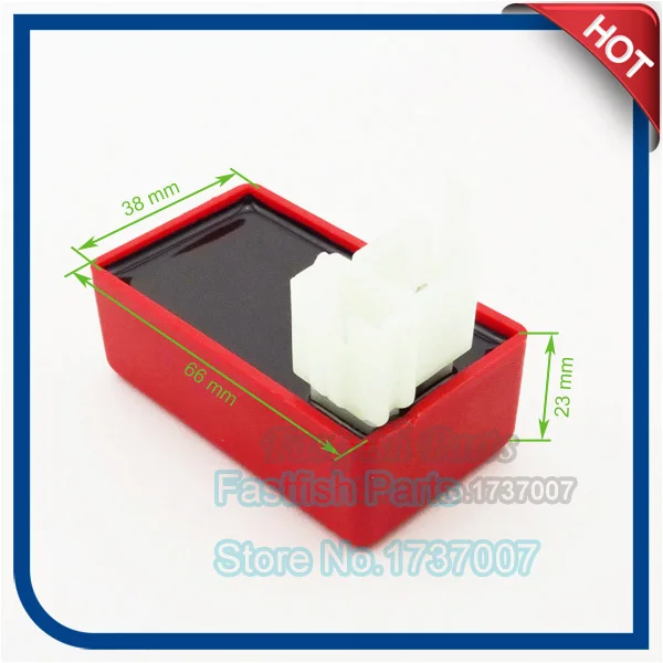 Гоночная катушка зажигания и 6 контактов AC CDI Свеча D8TC для CG 125cc 150cc 200c 250cc ATV Quad