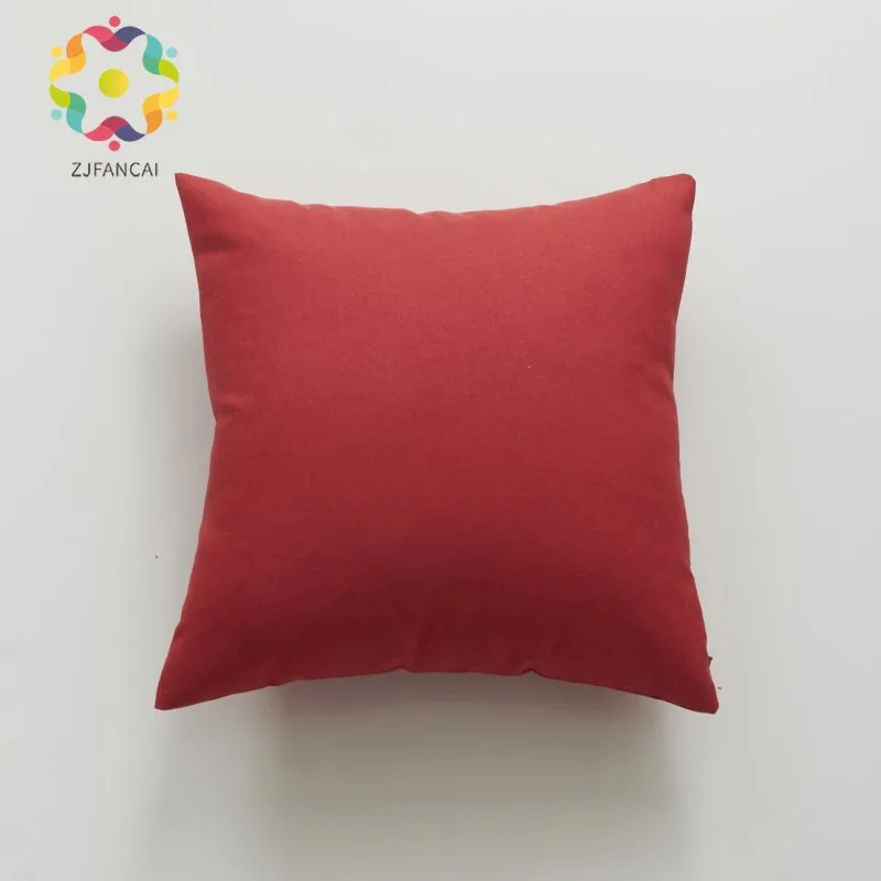 Однотонная подушка наволочка для дивана автомобиля декоративная дома | Дом и сад