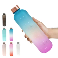 new 1000ml sports water bottle bpa free portable leak proof shaker bottle plastic drinkware outdoor tour gym free shipping items