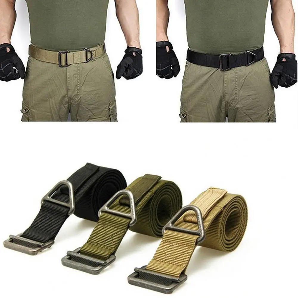 1PC Waist Belt Survival Adjustable Tactical Belt Combat Military ...