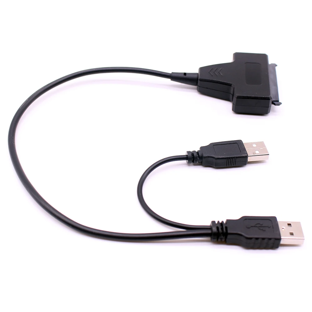 USB 2 0 на Sata адаптер внешнего Мощность жесткий диск SATA конвертер кабель для 5/3 5