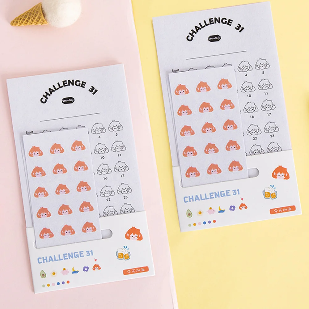 Органайзер с наклейками для детей и взрослых 31 день|Доска-флипчарт| |