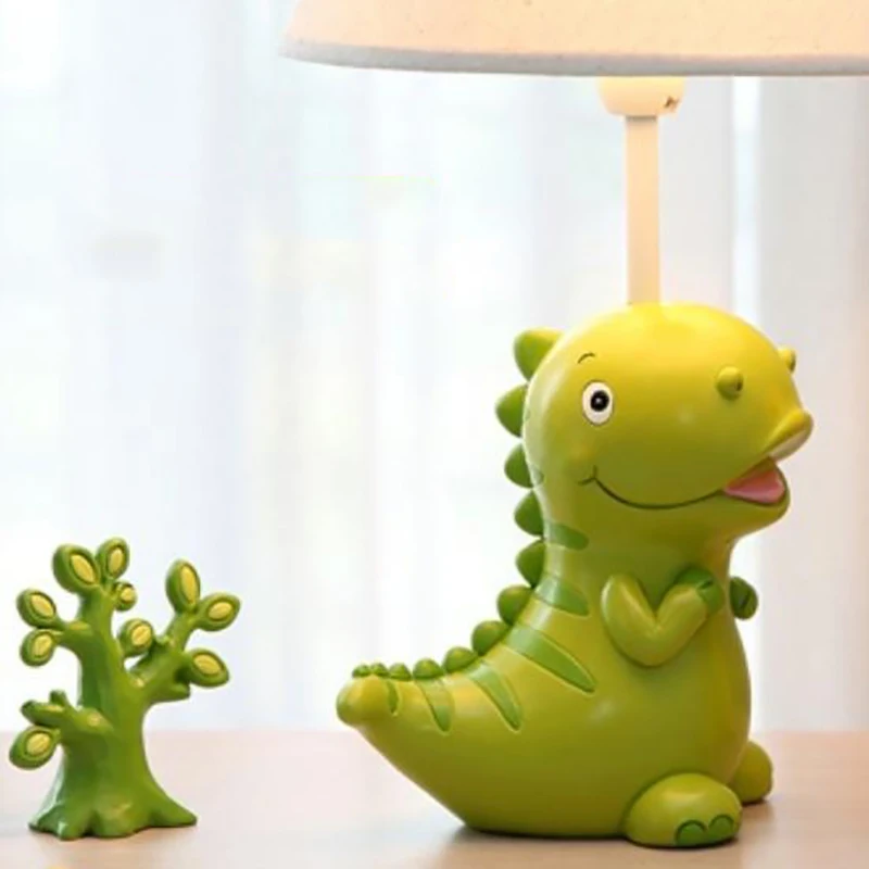 Милый зеленый Копилка в форме динозавра большого размера из смолы копилка для
