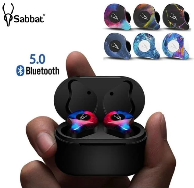 Новейшие мини наушники Sabbat X12 Pro Bluetooth V5.0 настоящие беспроводные HiFi гарнитура IPX5