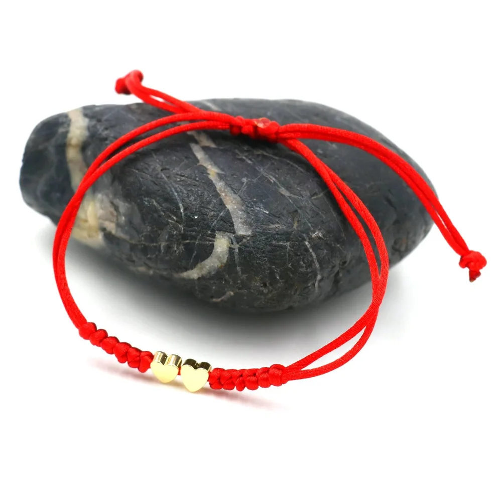 Браслет веревочный для мужчин и женщин Ювелирное Украшение с 2 звездами простых