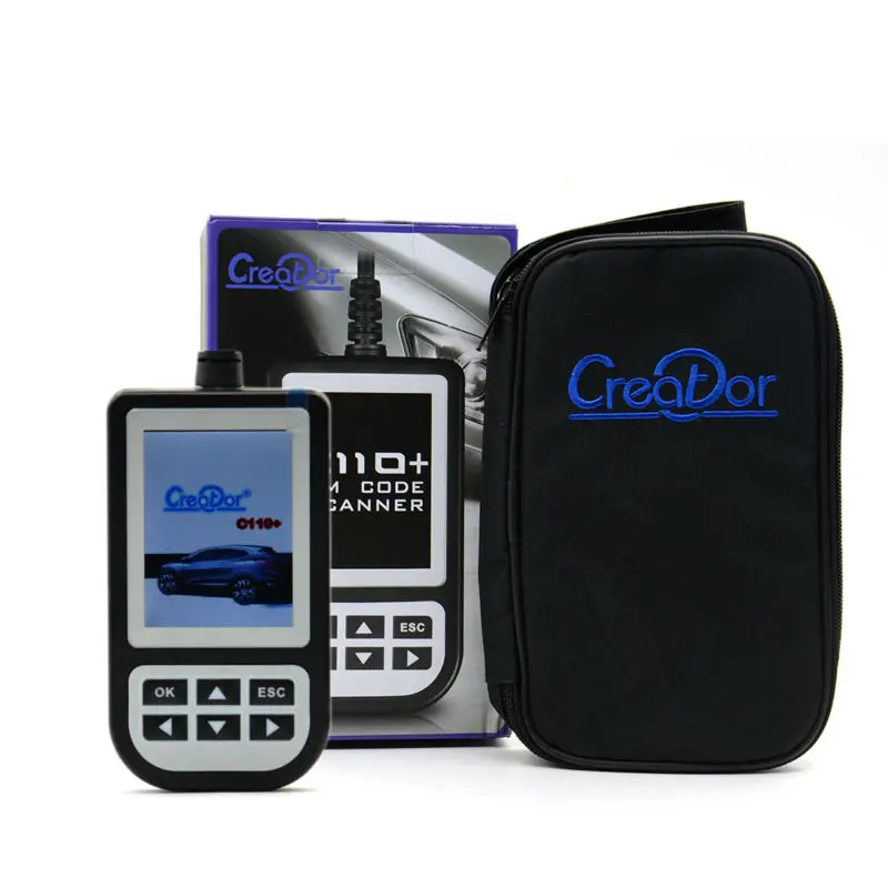 Новинка сканер кодов V4.7 Creator C110 + для телефона считыватель C310 V8.0 OBD2