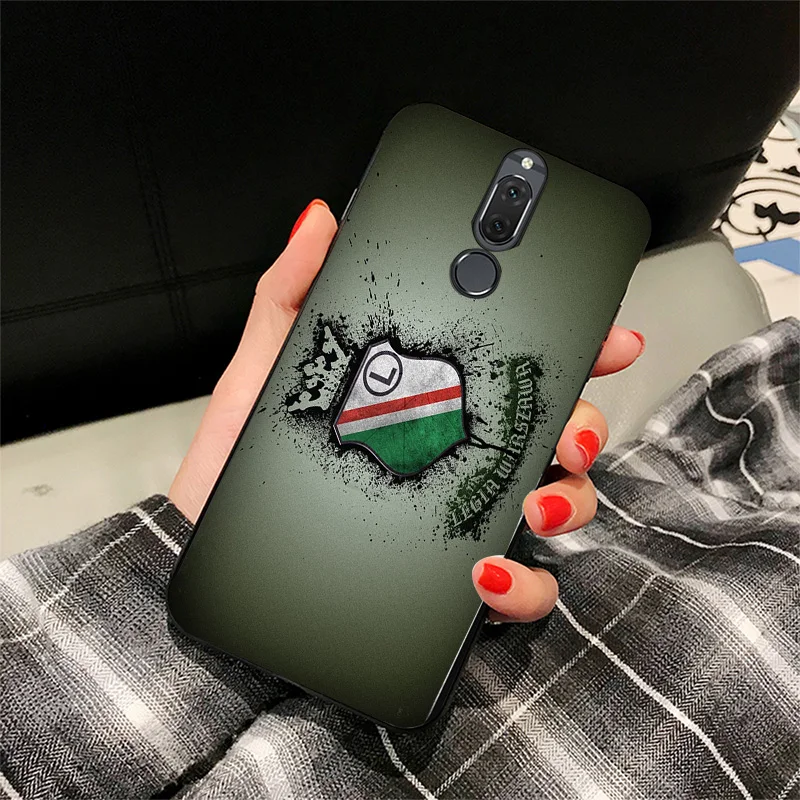 Чехол для телефона FC Legia Warszawa Huawei P8 чехол P9 P10 P20 P30 черный мягкий TPU DIY Honor 9 V10 Y5 Y6 Y7 Y9 |