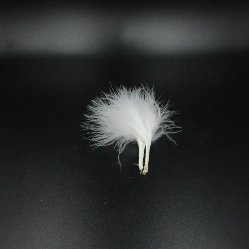 CONTEMPLATOR Fly Tying 30pcs Blood Marabou Turkey Fluff For Tails Wings Materials 8colors Streamers 5-8cm Feathers | Спорт и