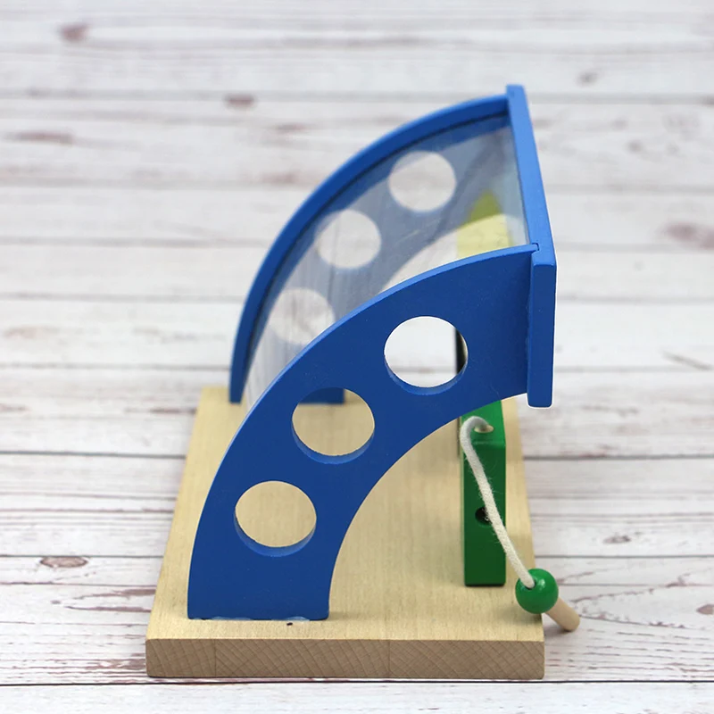 Деревянная рейка автомобильная АЗС деревянный поезд трек блок детали для сборки