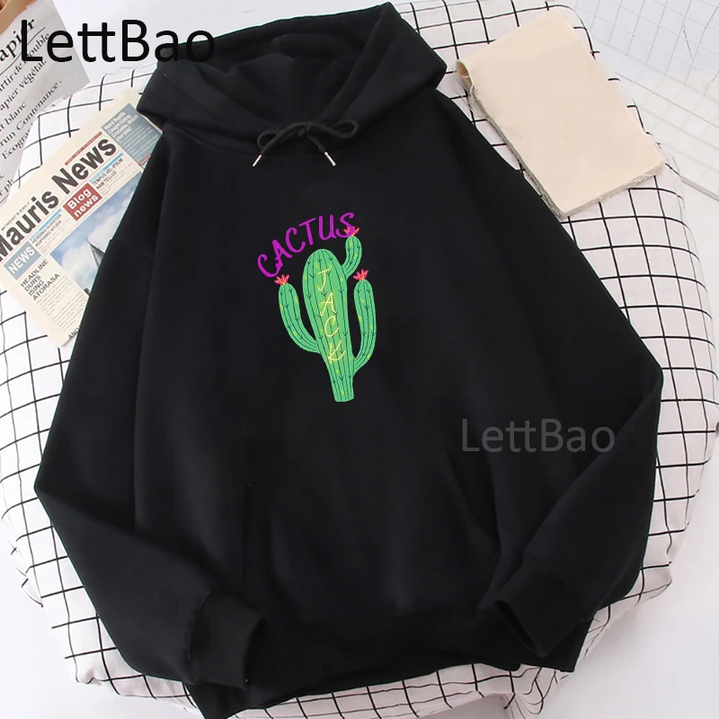 

Cactus Jack Travis Scott Hoodies Fashion Gothic Women Clothing Funny Streetwear Harajuku Casual Autumn Long Sleeve Chic Hoodies
