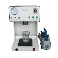 dental lab equipment external pump vacuum embedded material mixer
