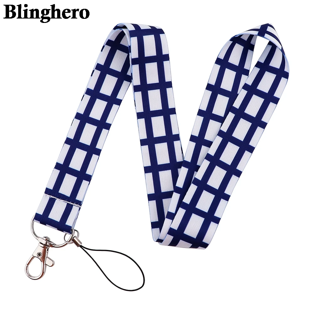 

CB467 Lattice Classic Style Neck Strap Lanyard for Keys DIY ID Card USB Badge Holder Cell Phone Straps Keycord Hanging Rope