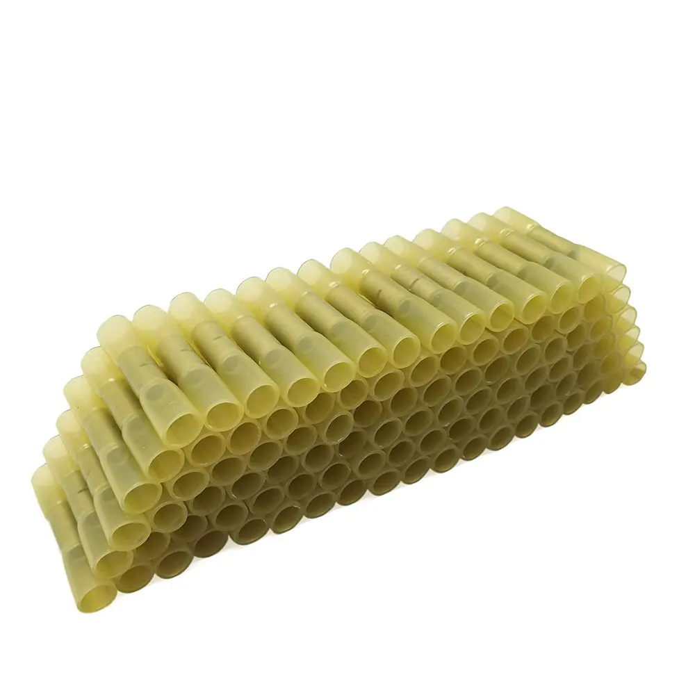 Изолированный термоусадочный соединитель для стыковой проволоки 100 шт. 12-10AWG