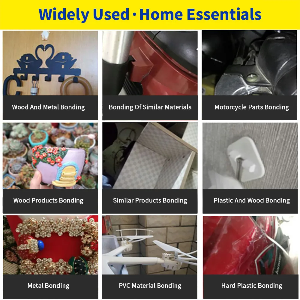 2 шт. Супер A + B клей железо нержавеющая сталь Алюминиевый сплав стекло пластик