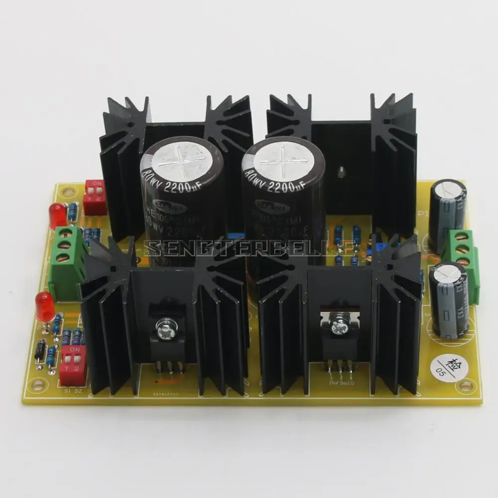 Плата и комплект блока питания P1 HiFi параллельный класс А с 4-скоростной