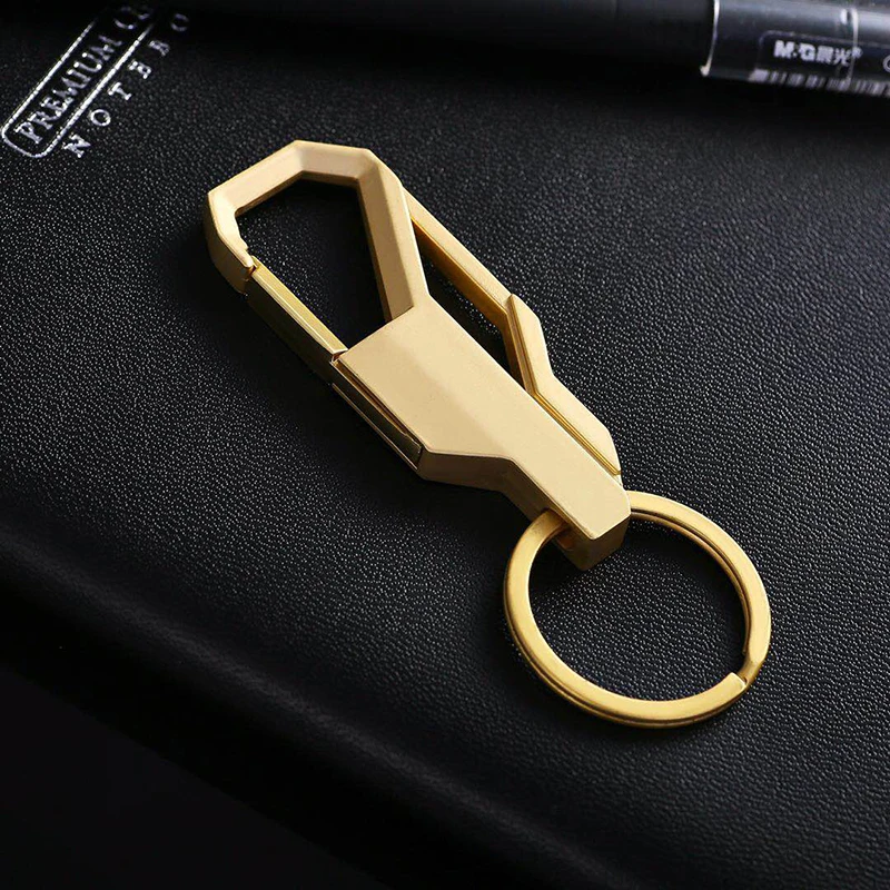 Hot sale laser engraving Metal Alloy Car keychain Key ring Buckle Waist Car Key Chain car logo accessories for ford mustang mk3 images - 6