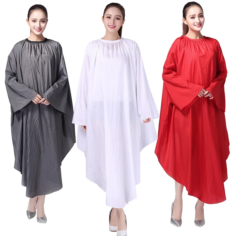 Профессиональная Нейл-арт Краска для укладки волос накидка, стрижки волос Окраска стиль Водонепроницаемый накидка Парикмахерская накидка Wai парикмахерские Обёрточная бумага Накидки