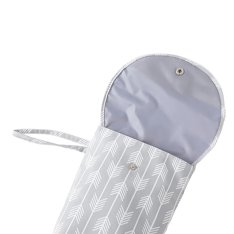 

Baby Waterproof Diaper Storage Bag Portable Stroller Bag Foldable Zipper Compartment Durable Convenient a Variety of Pattern Bag