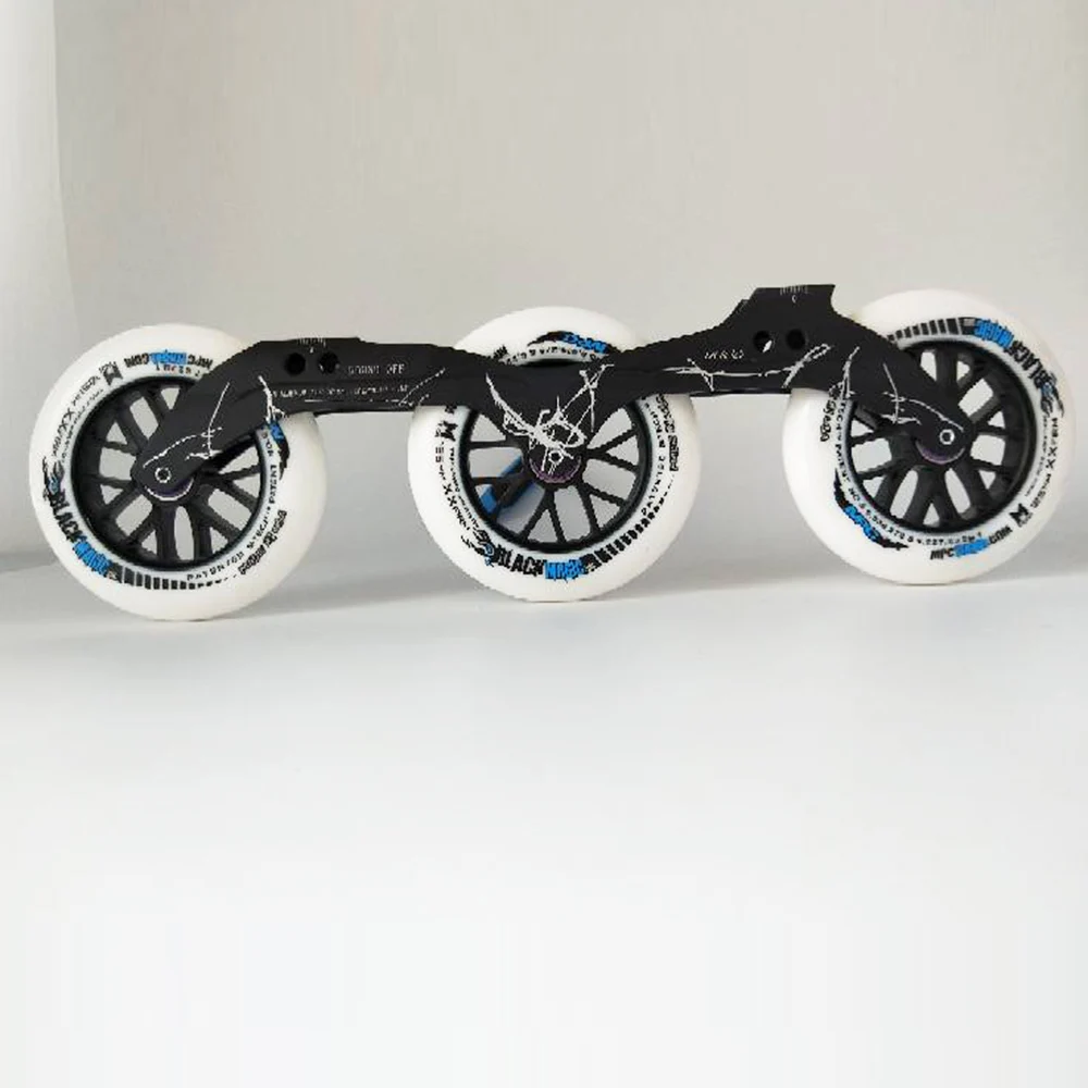 Powerslide вирус 3*125 мм рамки 195 Скорость на расстоянии встроенный ролик с MPC колесами