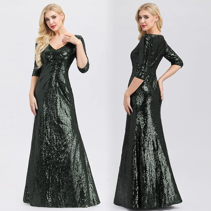 Расшитые блестками вечерние платья Русалочки длинные королевские сексуальные