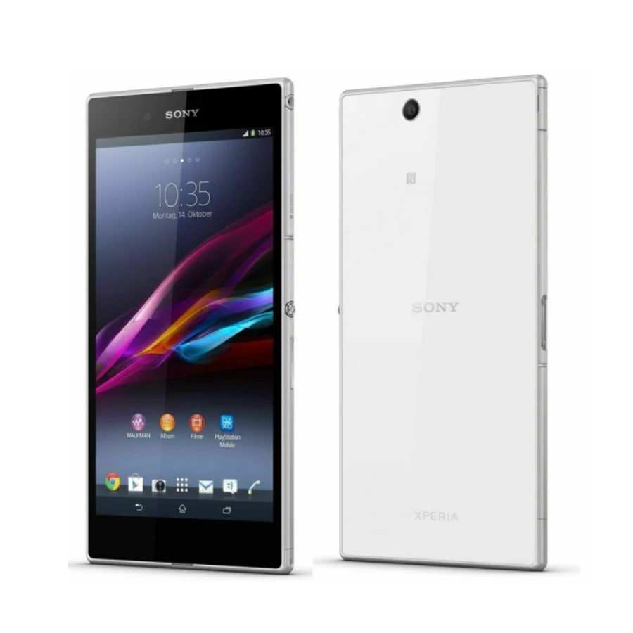 Мобильный телефон sony Xperia Z Ultra C6802 3g, 6,4 дюймов, четырехъядерный процессор Snapdragon, 2 ГБ, 16 ГБ, 8 Мп, 2 МП, 3050 мА/ч, NFC телефон