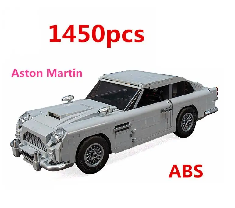 1450 Pcs Новинка 1450 шт. лего technic Creator Expert James Bond строительные блоки кирпичи классические 007 10262 модели автомобилей детская игрушка Рождественский подарок - Цвет: 1450 Pcs