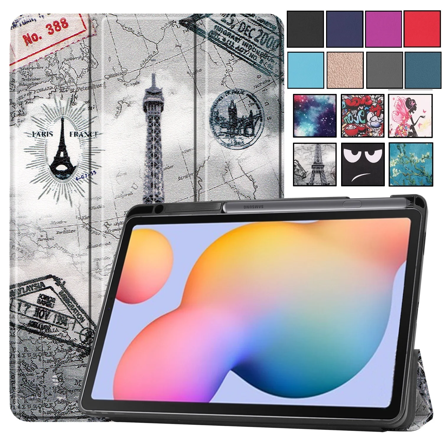 Ударопрочный чехол для Samsung Tab S6 Lite 10 4 &quotP610 P615 с Карандаш со слотом lite дюймов SM P610