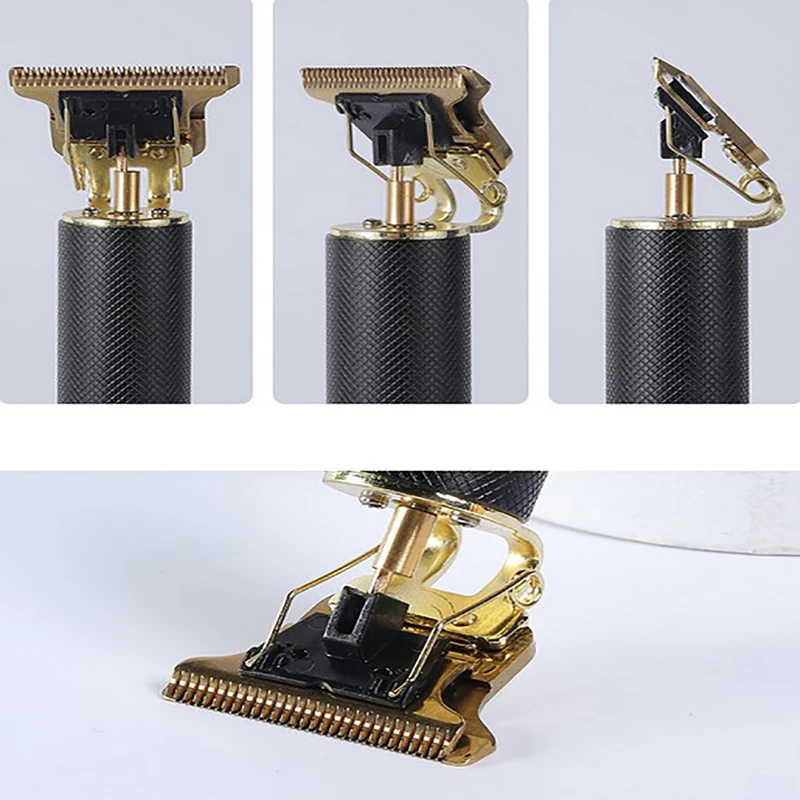 

T Shaped Hair Clipper Blade With Stand T9 Blade Trimmer Replacement Clipper Head