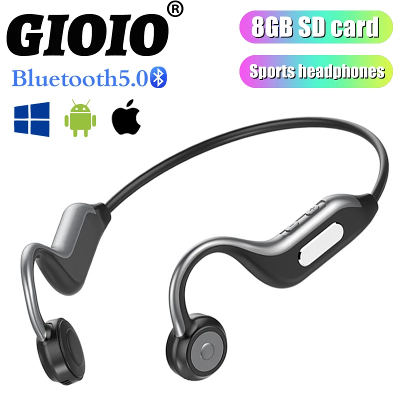 

B1 Headphones Bone Conduction Earphones Business Wireless Music Waterproof Bluetooth Earbuds For Xiaomi Huawei Iphone Samsung