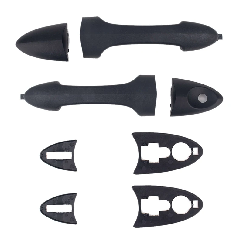 

New Front and Back Doors Driver Side Door Handle Black for Ford Focus 2000-2007 Door Handle